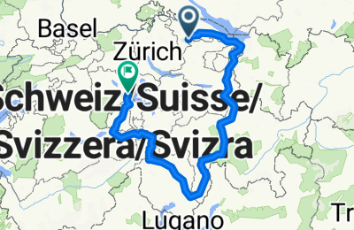 Route in der Bikemap App öffnen