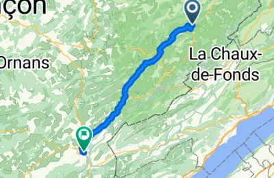 Route in der Bikemap App öffnen