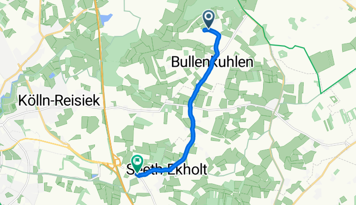 Moderate route in Elmshorn