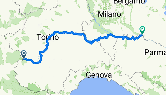 Ciclovia del Po - parte 1