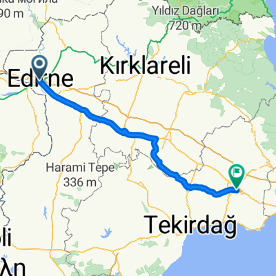 Pontresina Istanbul 11. Etappe  Edirne-Corlu