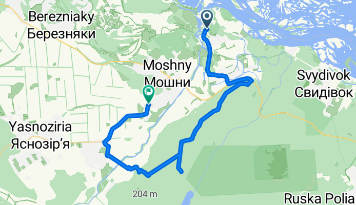 От Unnamed Road до вулиця Соборна, Мошни