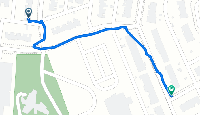 Relaxed route in Brooklyn