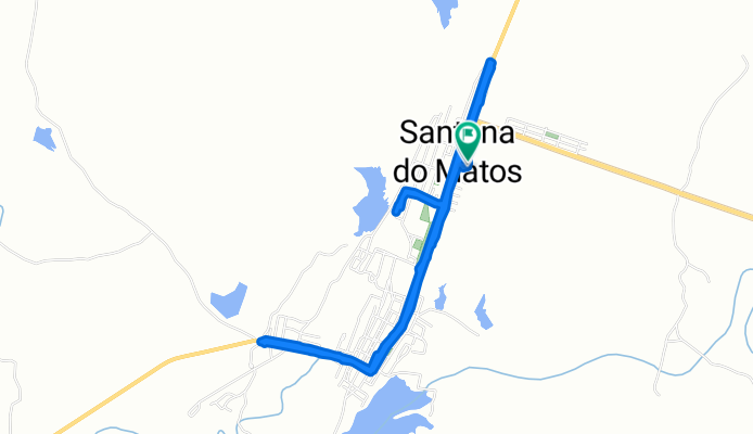 Restful route in Santana do Matos