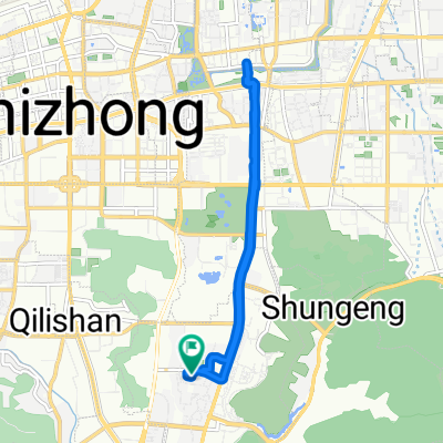 No.77 Yuhan Road, Jinan to No.78 Yuhan Road, Jinan