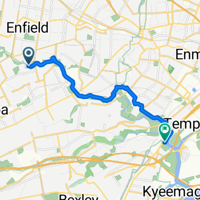 Third Ave Campsie to Wolli Creek 9.4 km