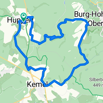 Huppert - Burg Hohenstein - Kemel