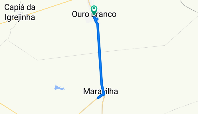 De Rua Coronel Lucena, 375–451, Ouro Branco a Rua Coronel Lucena, 375–451, Ouro Branco
