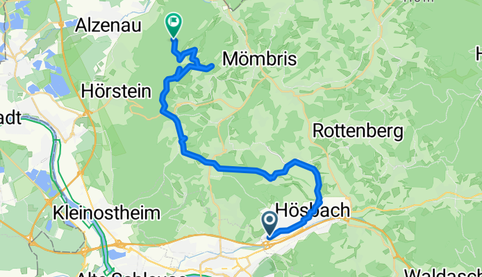 Dammer Weg 27, Goldbach nach Hahnenkammhaus, Alzenau