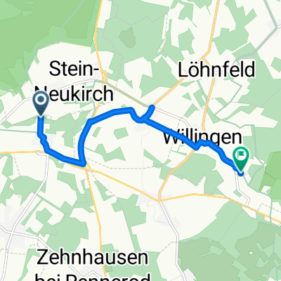 Route von Köln-Leipziger-Straße, Salzburg