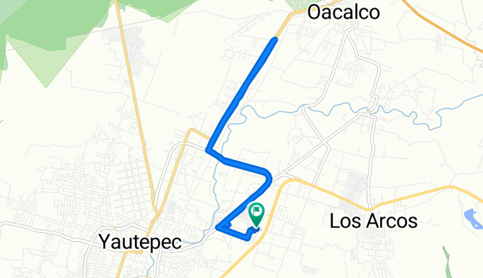 Ruta desde Cerrada San Jorge 1–6, Yautepec de Zaragoza