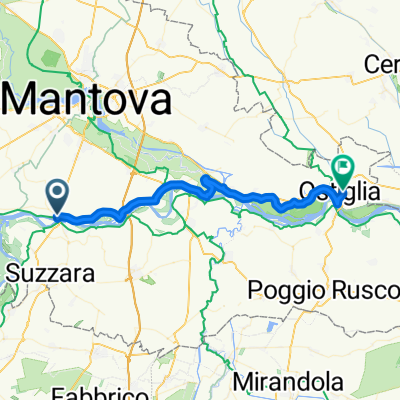 Le Ciclovie del Po - Tappa 10 - Da Borgoforte a Ostiglia