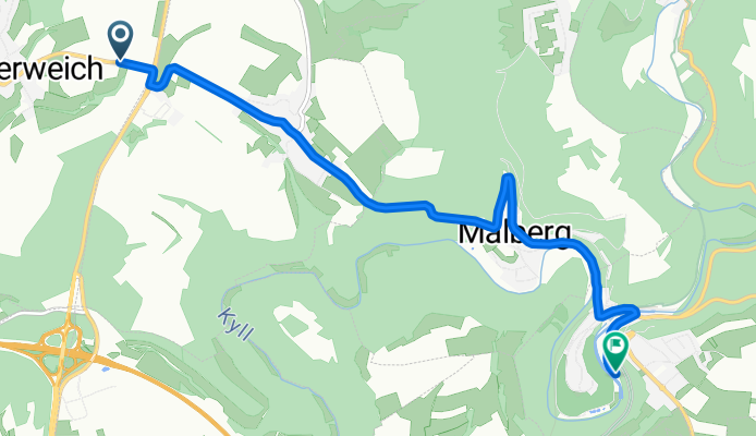 De L34, Sefferweich à Karl-Kaufmann-Weg 5, Kyllburg