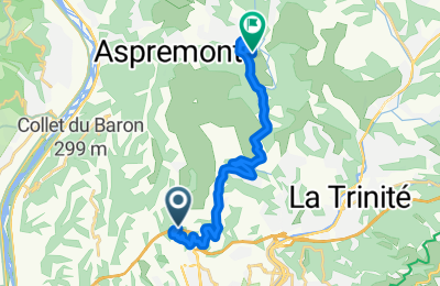 Route in der Bikemap App öffnen