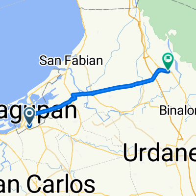 Route to Manila North Road, Pozorrubio
