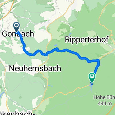 Bergstraße 11, Gonbach nach Eiswoog 1a, Ramsen