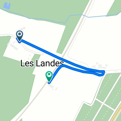 Itinéraire à partir de Le Grand Guédon, Allonnes