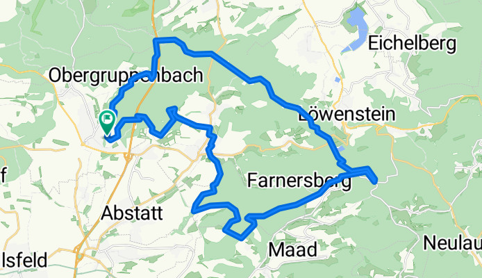 Open this route in Bikemap Web