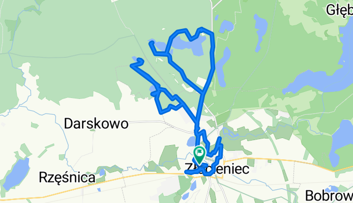 Cegielniana 9, Złocieniec do Cegielniana 9, Złocieniec