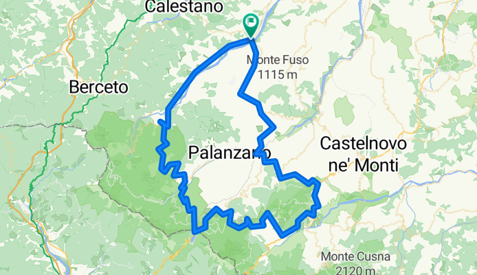 appennino tra Parma e Reggio Emilia