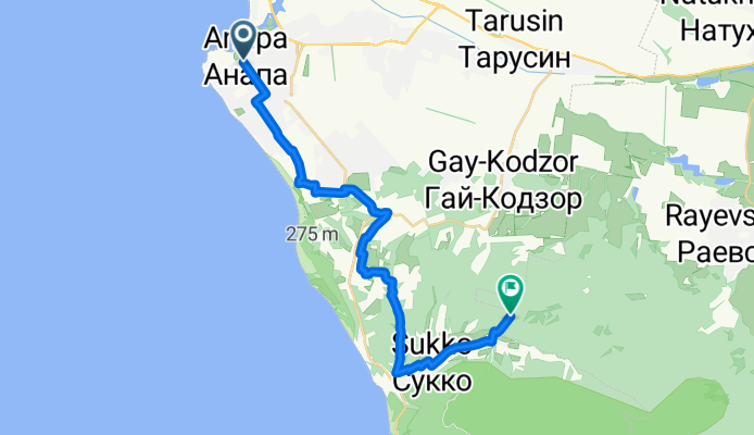 Анапа - Озеро Сукко
