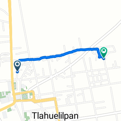 Calle Lázaro Cárdenas 18, Tlahuelilpan to Calle Libertad 4–10, Tlahuelilpan