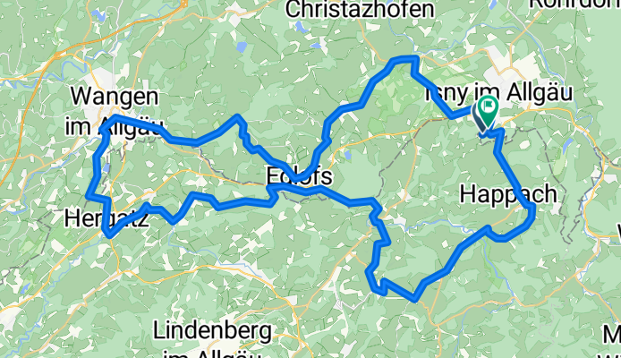 Wangen  retour 60 km