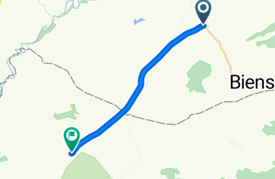Route in der Bikemap App öffnen
