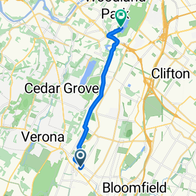 45 Park St, Montclair to 58–98 Old Rifle Camp Rd, Woodland Park