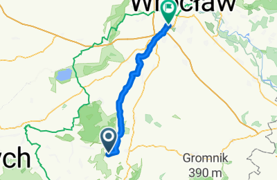 Route in der Bikemap App öffnen