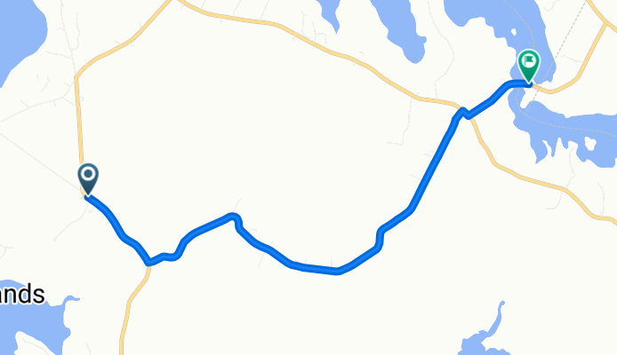 1401–1499 Coastal Rd, Harborside to 145 Franks Flat Rd, Harborside