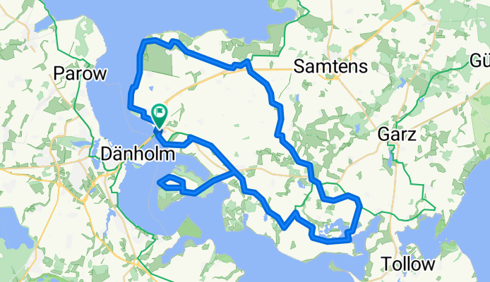 Altefähr-Drigge-Poseritz-Rambin-Altefähr II 56,5km