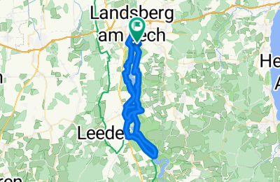 Route in der Bikemap App öffnen