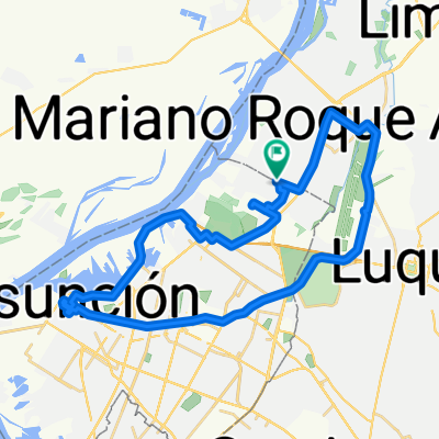 De San Roque González de Santa Cruz, Asunción a San Roque González de Santa Cruz, Asunción