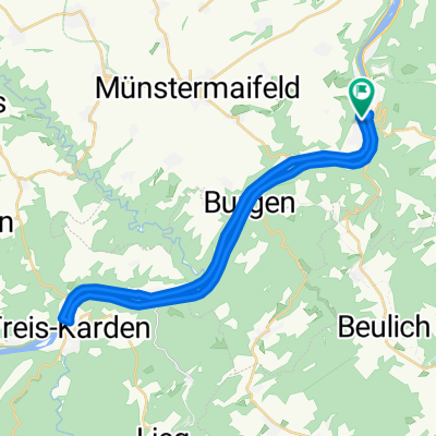 Moselradweg Alken-TreisKarden-Alken