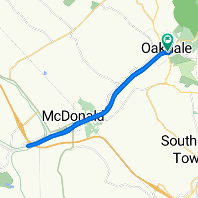 105 Seminary Ave, Oakdale to 20 Willow Ave, Oakdale