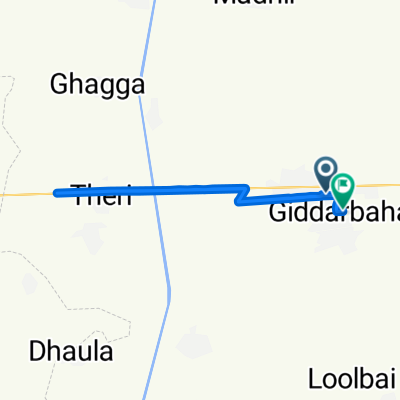 B4/2373, Gidderbaha to Thedi, Gidderbaha