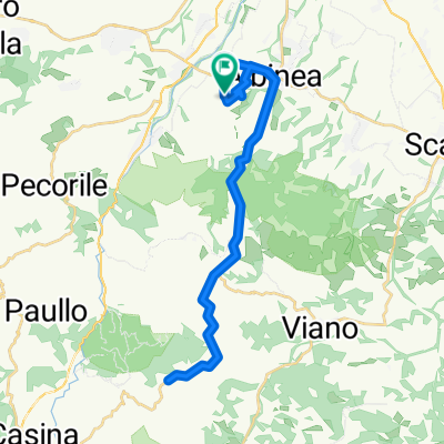 Restful route in Albinea