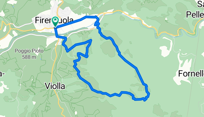 Firenzuola-Poggioalto-Firenzuola