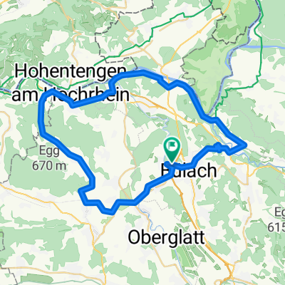 Bülach - Kaiserstuhl - Eglisau - Bülach