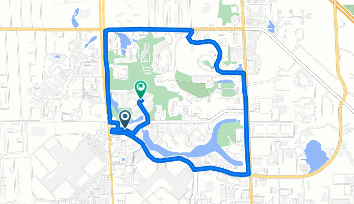 3435 Lake Eastbrook Blvd SE, Grand Rapids to 3581 Greenview Ct SE, Grand Rapids