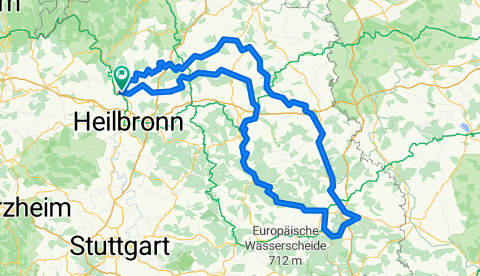 Kocher-Jgst Rundweg komplett