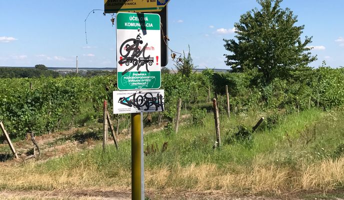 Photo 1 of the Bikemap route "Limbach - okruh aj pre 3 ročne deti"