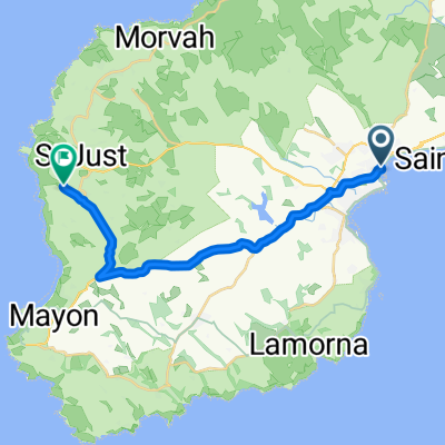 Penzance to Letcha Vean