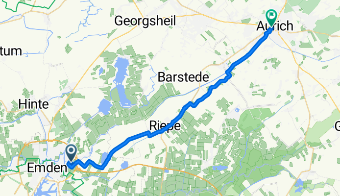 Emden-Aurich Hinweg 29.08.20