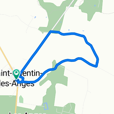 De 5 Rue des Azalées, Saint-Quentin-les-Anges à 7 Rue des Azalées, Saint-Quentin-les-Anges