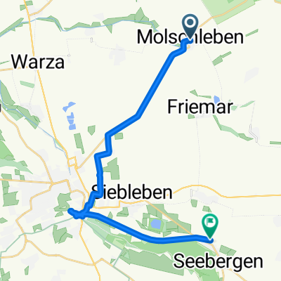 Dorfplatz 10, Molschleben nach Seebergen, Drei Gleichen