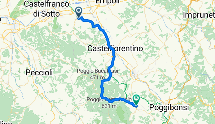 Tappa B15 - Da San Miniato a San Gimignano