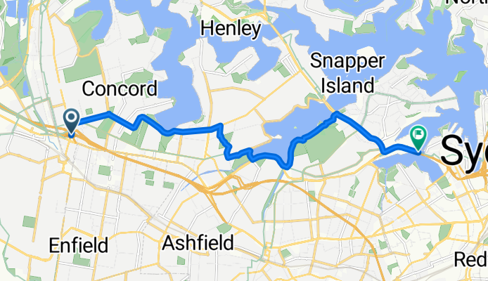 Alt. M4 to ANZAC Bridge