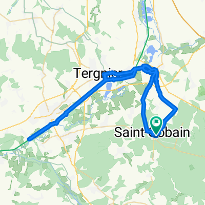 De 1 Rue Alfred Mulot, Saint-Gobain à 3 Rue Alfred Mulot, Saint-Gobain